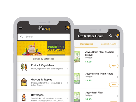 Pushcart app